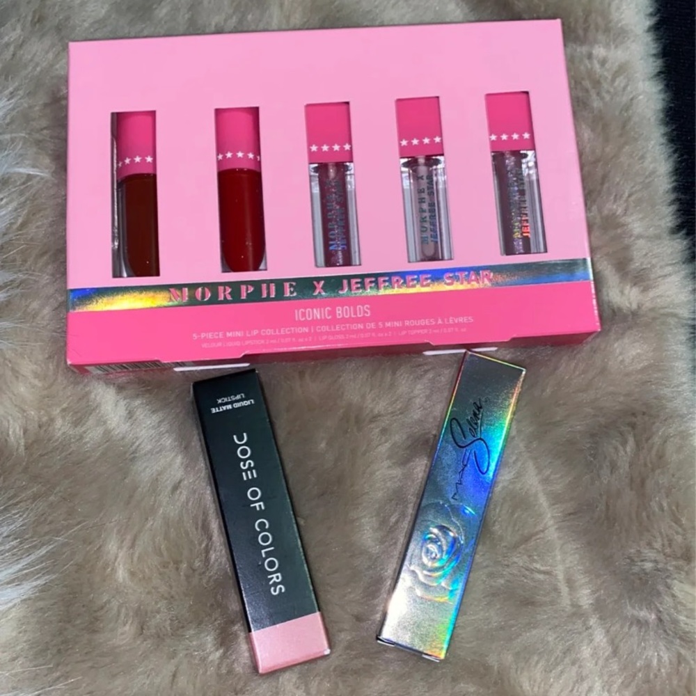 Dose of Colors, MacSelena,Morphe  Lipsticks